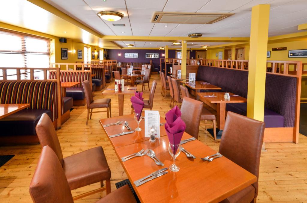 Restaurace v ubytování Cromore Halt