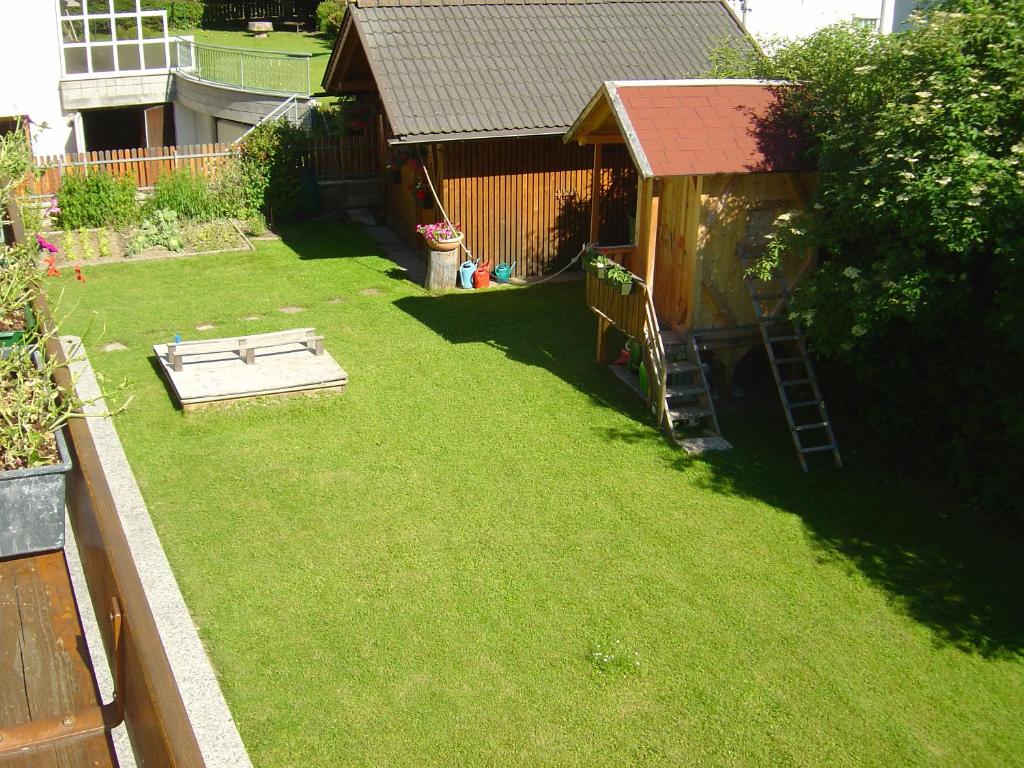 Zahrada ubytování Appartements Oberleiter