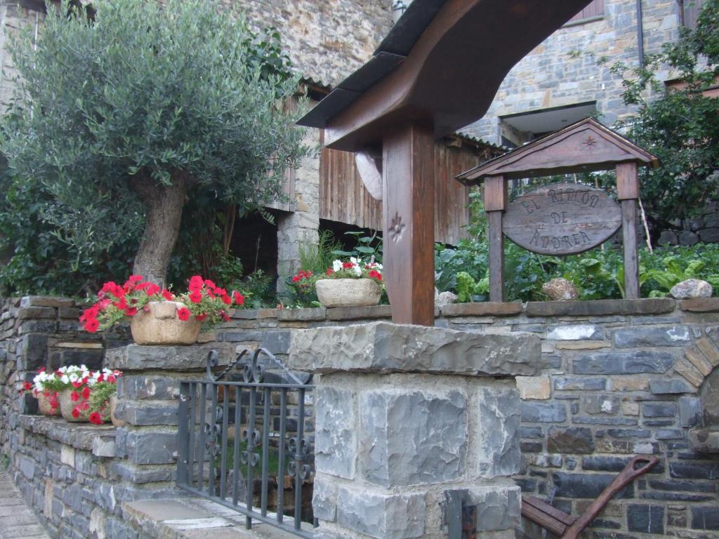 Zahrada ubytování El Rincón de Andrea Apartamentos