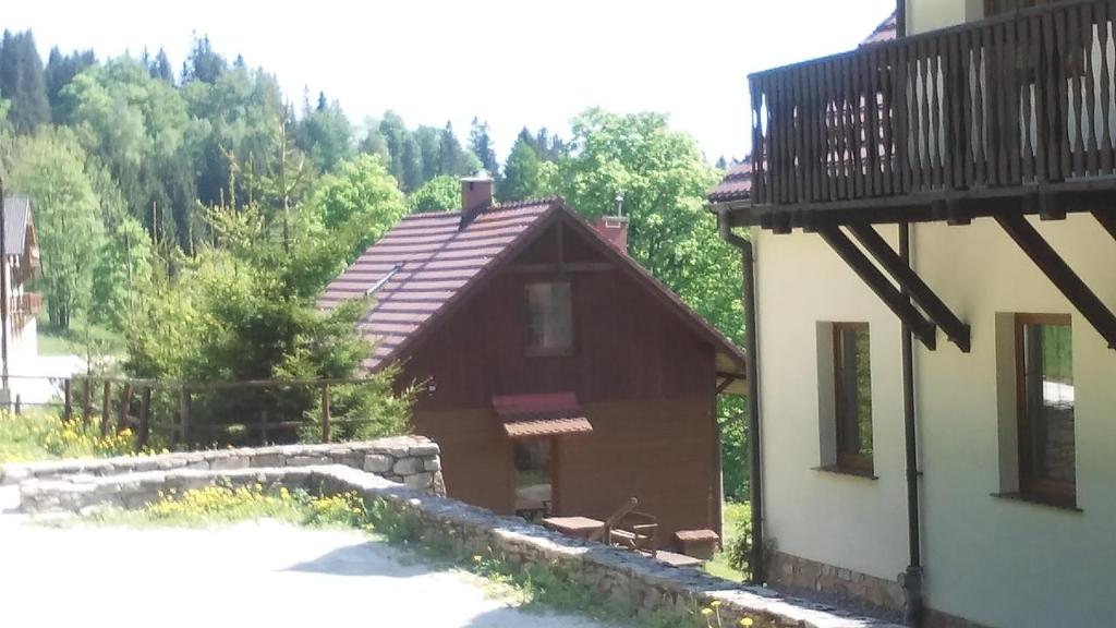 Budynek, w którym mieści się dom wakacyjny