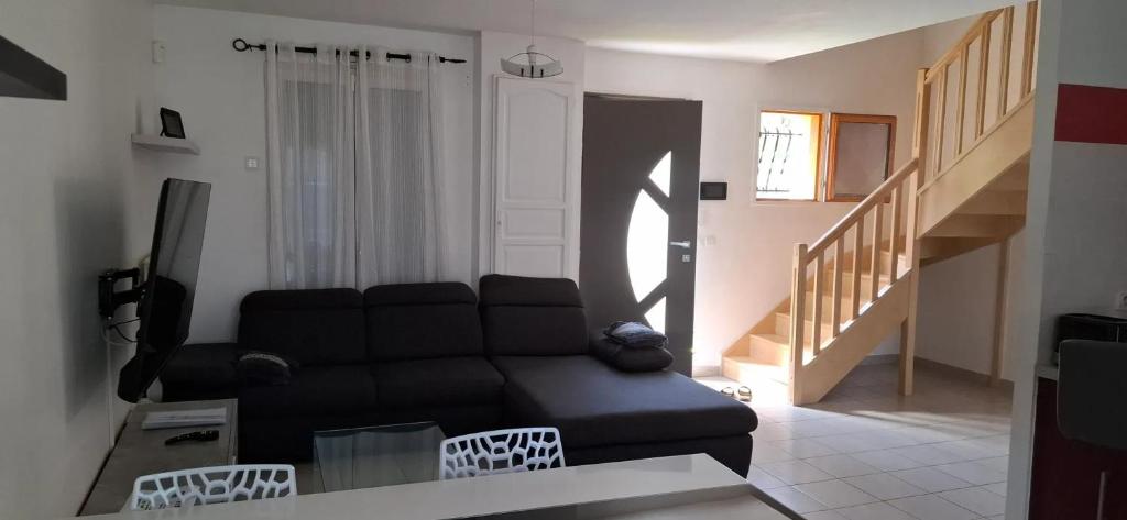 Χώρος καθιστικού στο Maison familiale avec jardin à Le Mée-sur-Seine