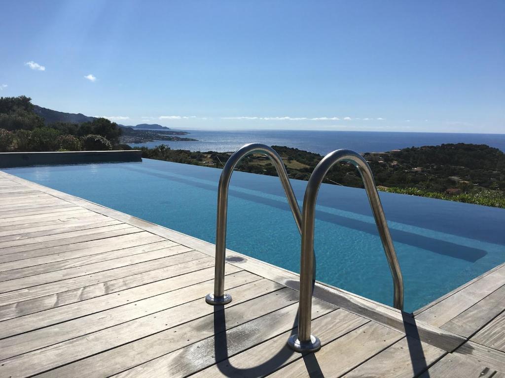 Luciola, villa with sea view and sunset