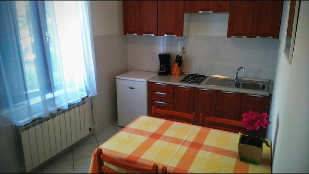 Kuchyňa alebo kuchynka v ubytovaní Apartments Kalac