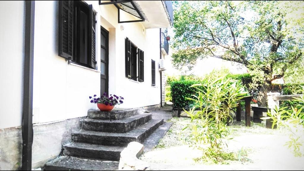Vonkajšia záhrada v ubytovaní Apartments Kalac