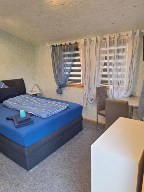 Pension & Ferienhütten Zur Alten Werft - Bungalow Avec Terrasse