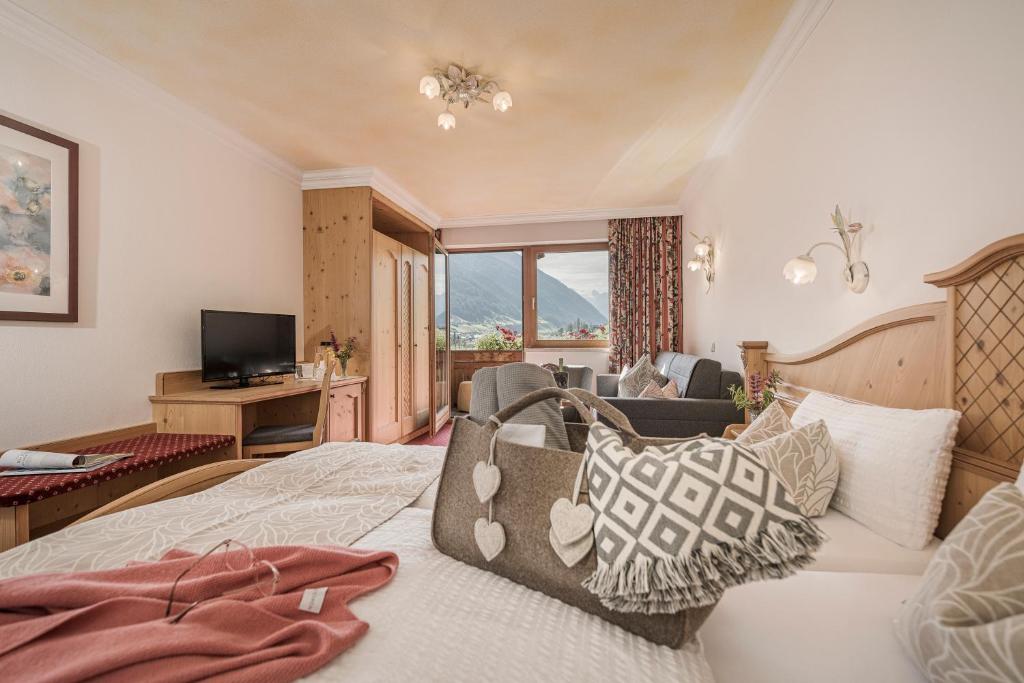Sustainability certification Biohotel Rastbichlhof inkl STUBAI SUPER CARD - Quarto Duplo Deluxe Com Varanda