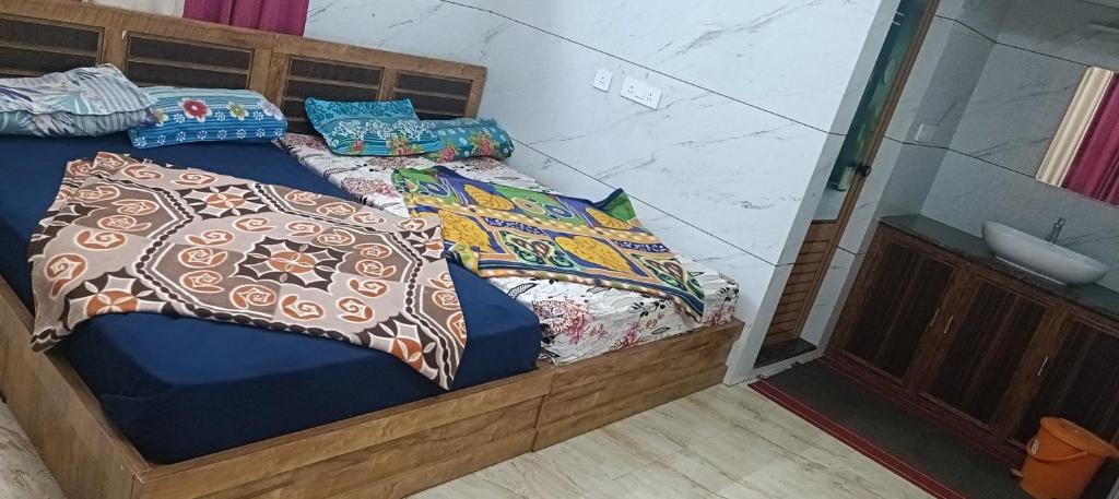 Voodi või voodid majutusasutuse Love bits resort toas