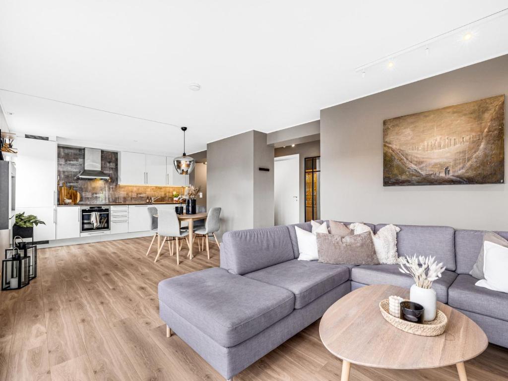 Dapur atau dapur kecil di Nice apartment with sea view