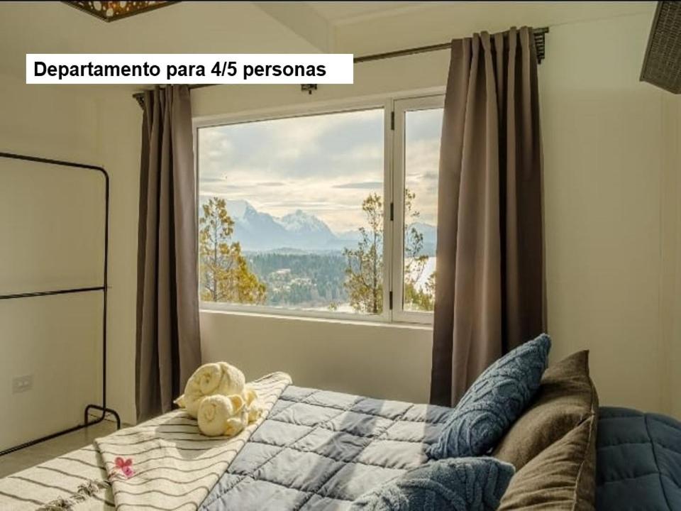 Ένα ή περισσότερα κρεβάτια σε δωμάτιο στο Aucapillan