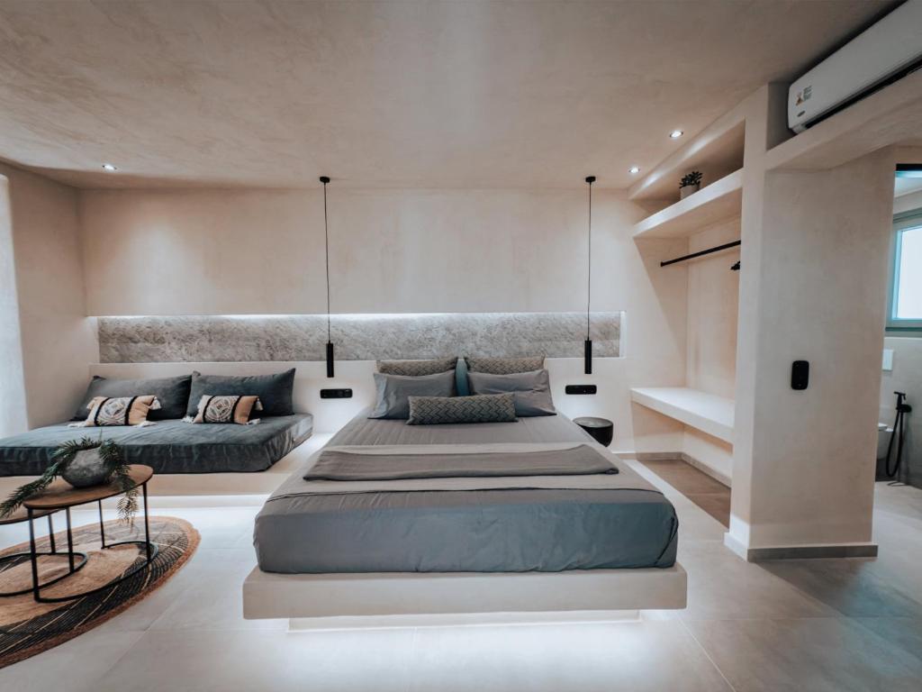 Posezení v ubytování Nonna's Suites