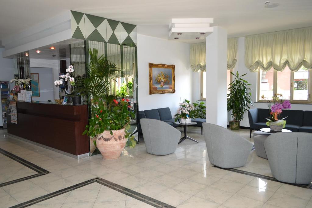 Vstupní hala nebo recepce v ubytování Hotel Abruzzo