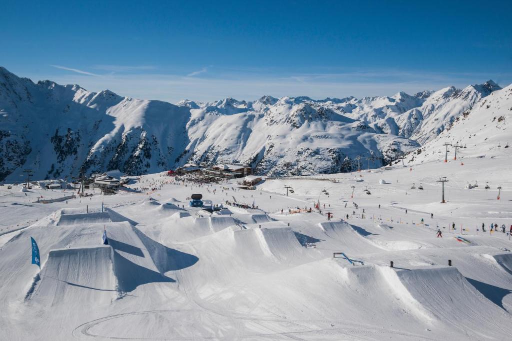Hotel Garni Valülla durante l'inverno