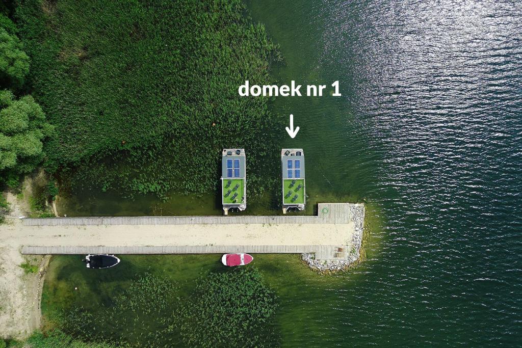 Domek na wodzie Topiko Czarter - jezioro Mamry - 