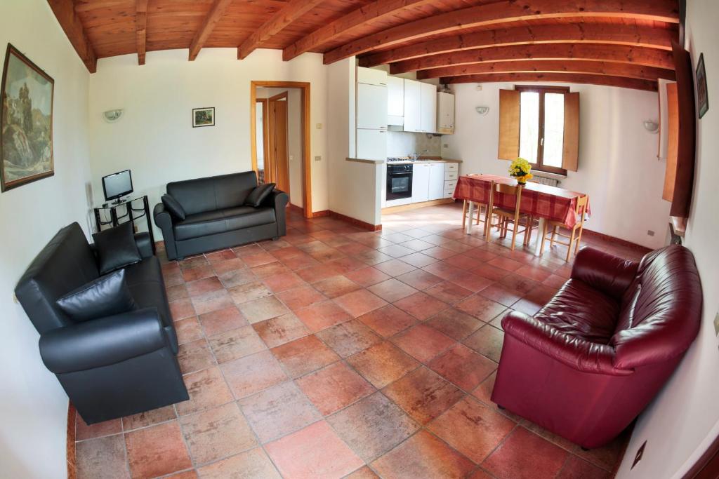 Posezení v ubytování Agriturismo Gardenali