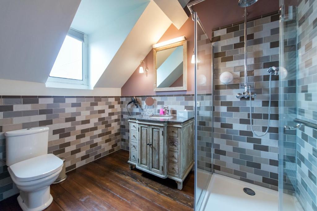 Koupelna v ubytování Boutique Hotel Huys van Steyns