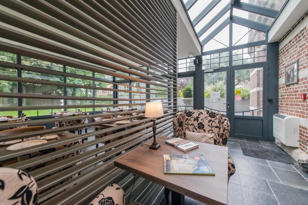 Posezení v ubytování Boutique Hotel Huys van Steyns