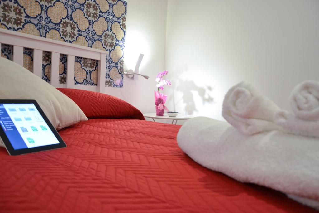 Postel nebo postele na pokoji v ubytování B&B Ponticello