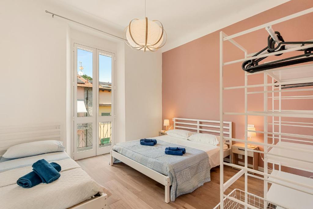 Una cama o camas en una habitación de La Casa Accanto