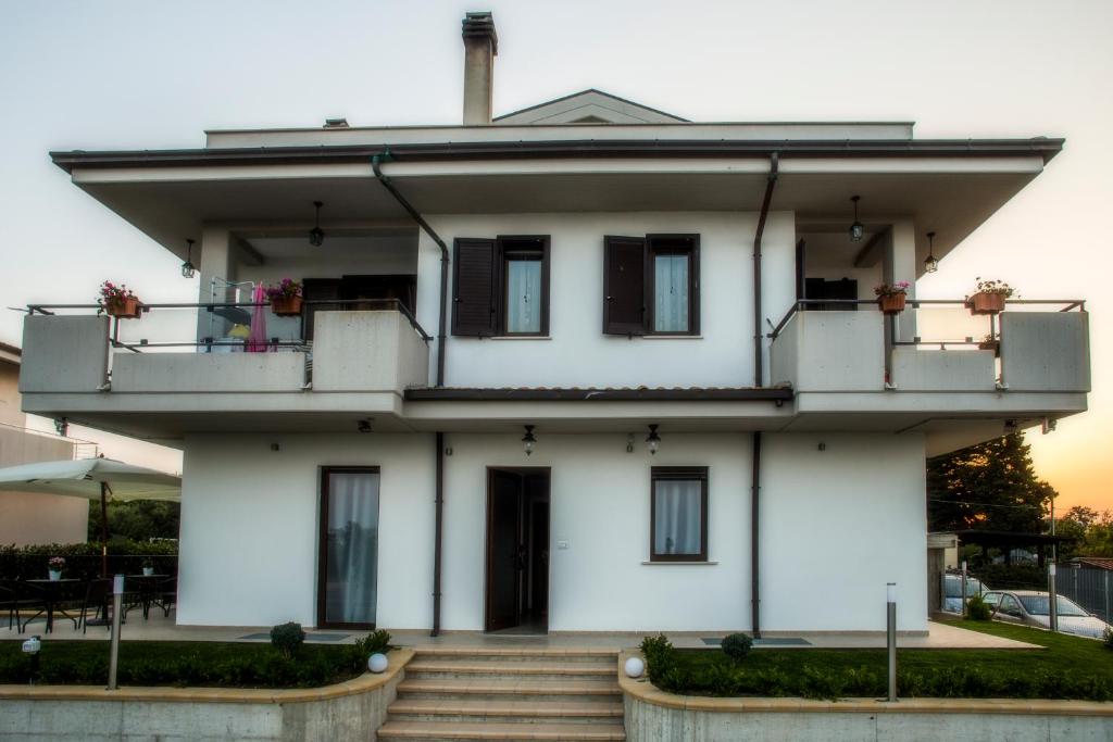Budynek, w którym mieści się obiekt B&B
