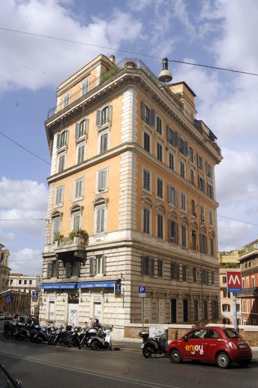 Budova, v ktorej sa apartmán nachádza