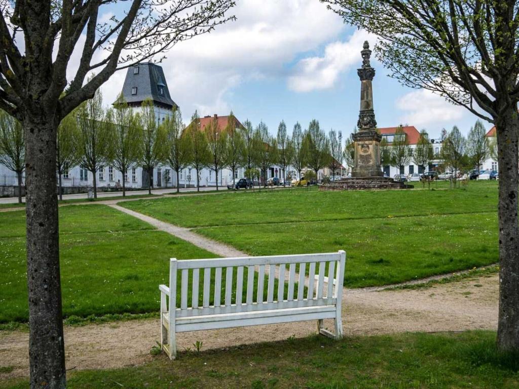 Κήπος έξω από το Apartments Blue House, Putbus