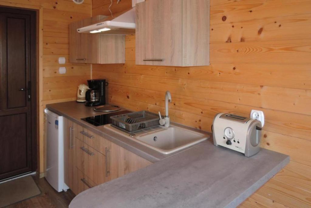 Modern wood House in Rewal with a terrace - Three-Bedroom Holiday Home