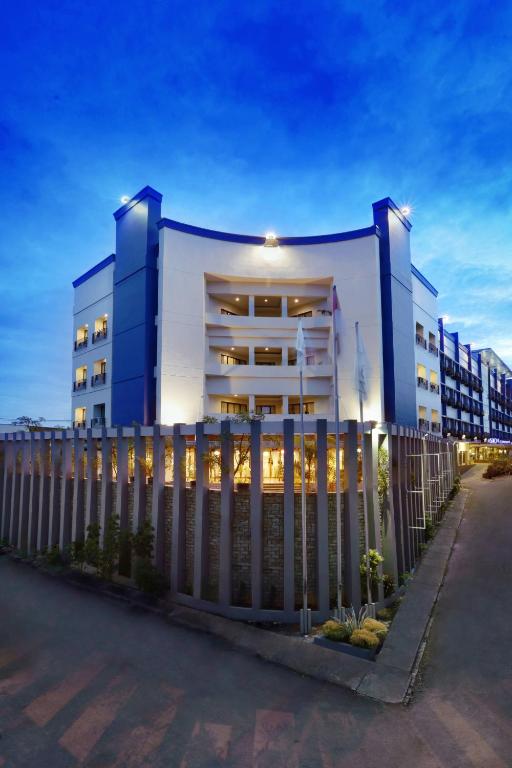 Budova, kde se hotel nachází