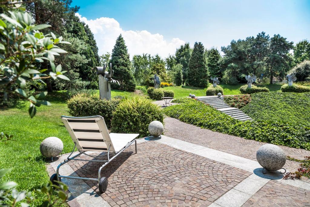 Zahrada ubytování Cosmo Residence