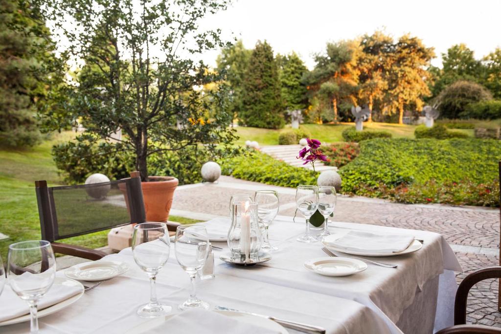 Zahrada ubytování Cosmo Residence