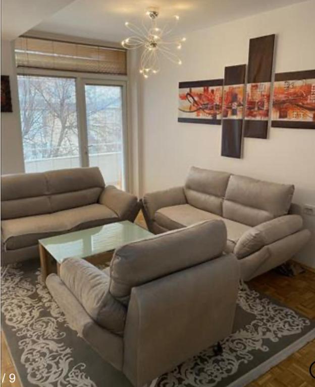 Zona d'estar a Apartment SKY