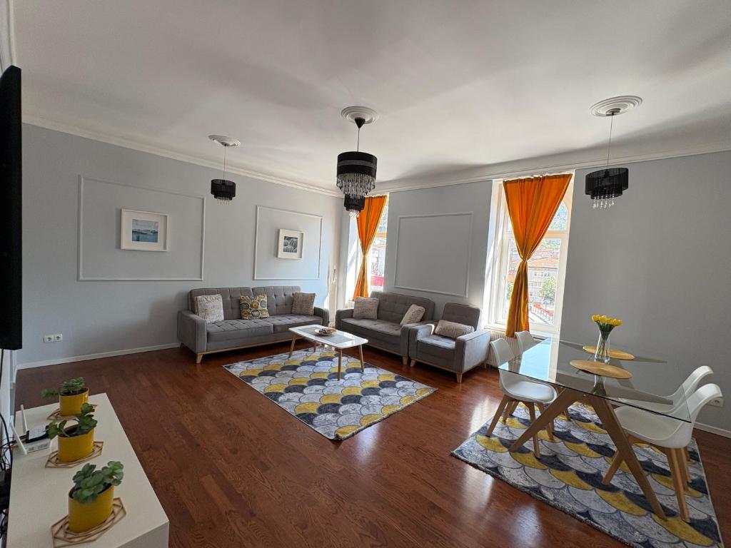 Χώρος καθιστικού στο Apartment Vijecnica