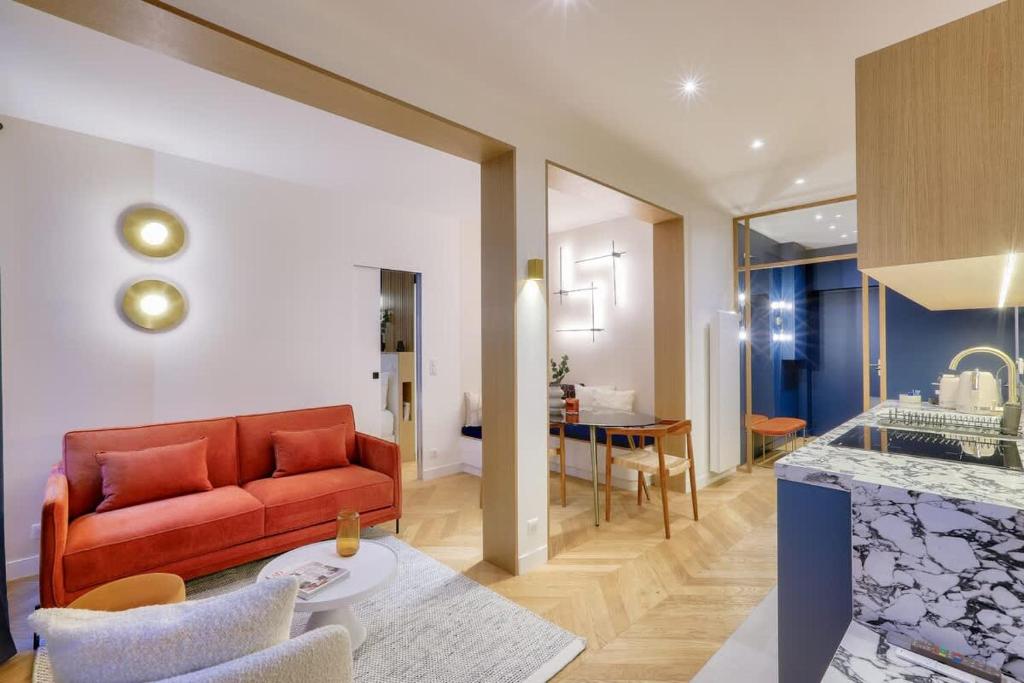 Bel appartement d'architecte au coeur de Paris
