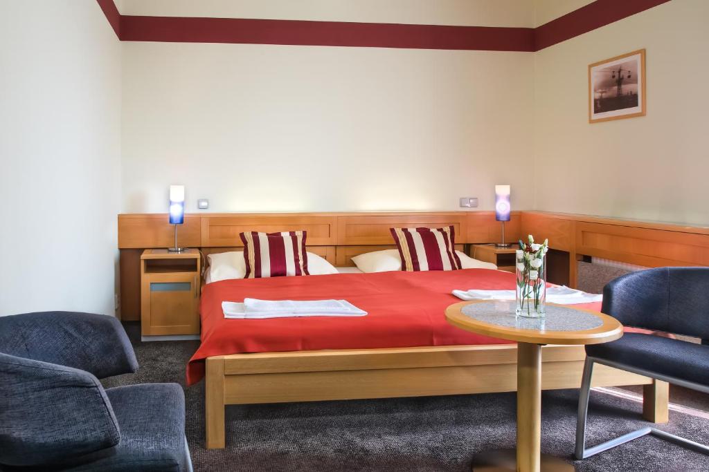Posezení v ubytování Jan Maria Hotel