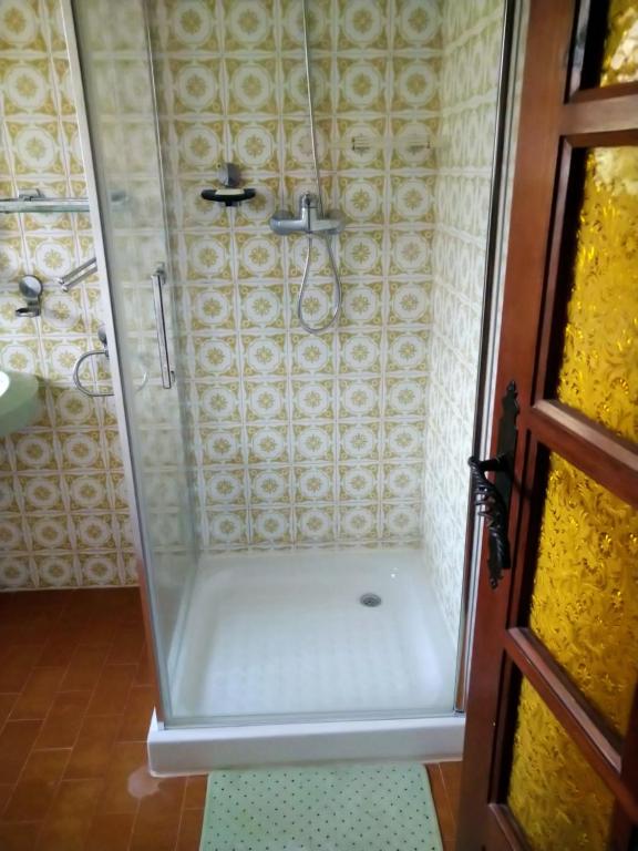 Koupelna v ubytování Casa Lucia