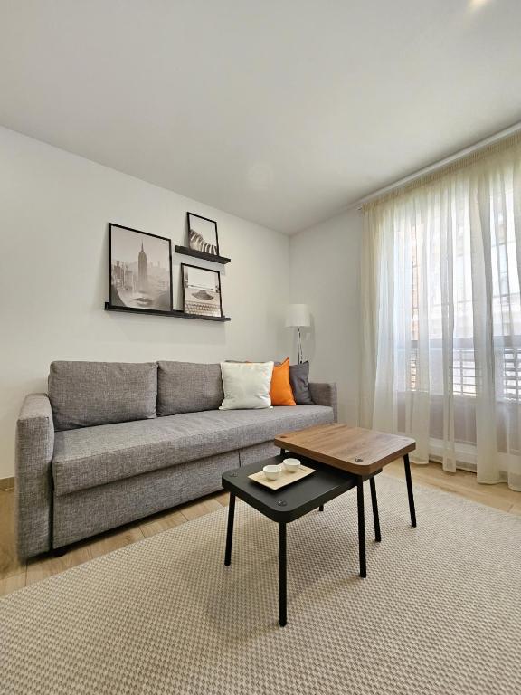 Χώρος καθιστικού στο Chic Escape Apartment