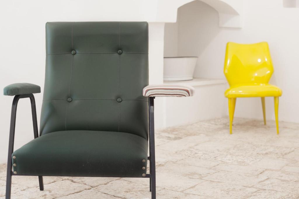 Posezení v ubytování Fikus - the Apulian B&B