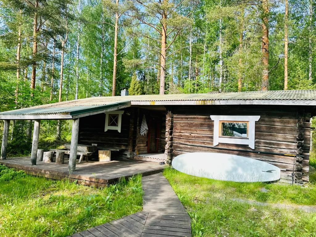 Fotografie z fotogalerie ubytování Saimaa Lakeside Sauna Cabin v destinaci Taipalsaari