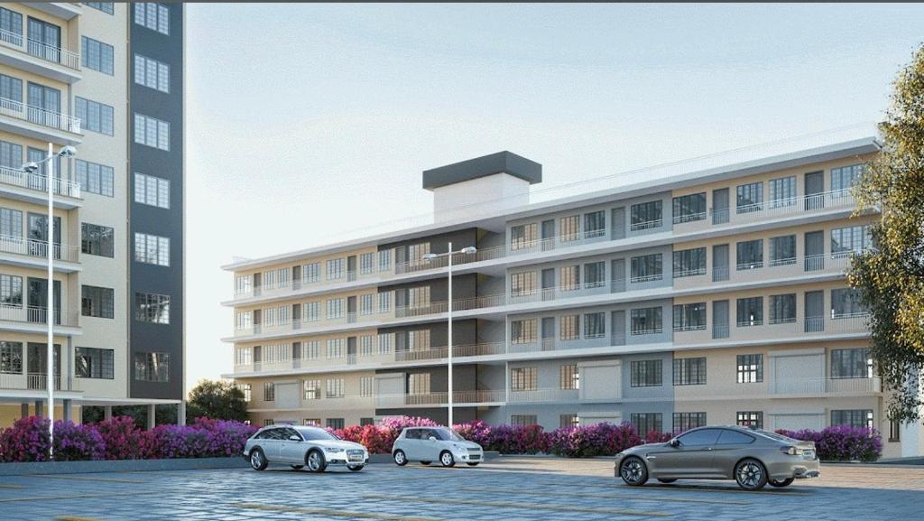 Το κτήριο όπου στεγάζεται  το διαμέρισμα