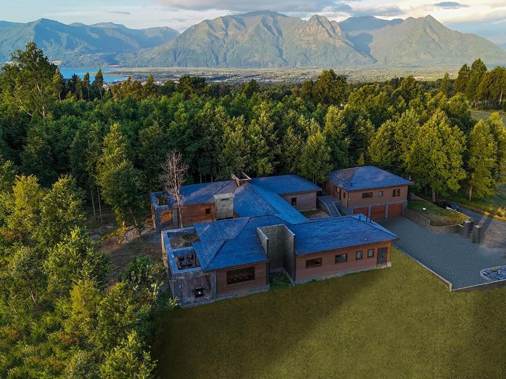 Naturlandskabet i nærheden af feriehuset