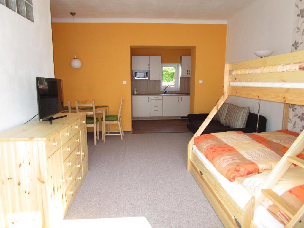 Postel nebo postele na pokoji v ubytování Villa Joanna