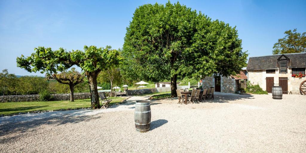 Zahrada ubytování Chambres et table d'hôtes La Panacée