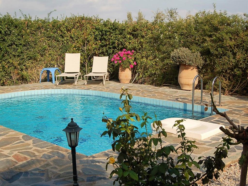 Πισίνα στο ή κοντά στο Villa in Crete with Pool and Sea View