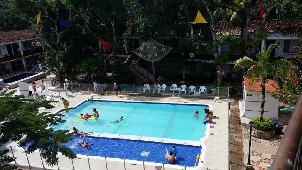 Bazén v ubytování Hotel Villa Maritza nebo v jeho okolí
