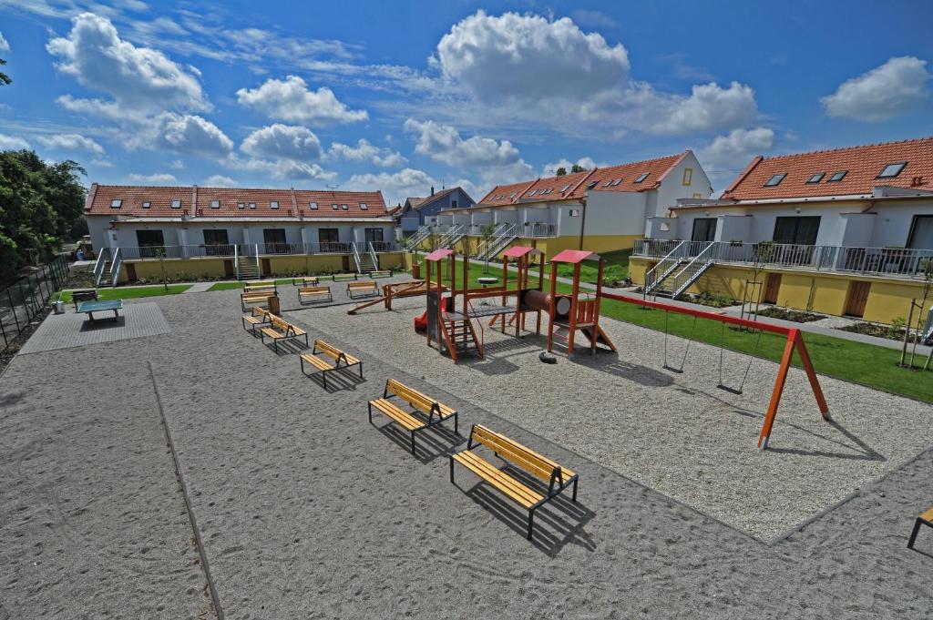 Herní místnost nebo prostor pro děti v ubytování Apartmány Belveder