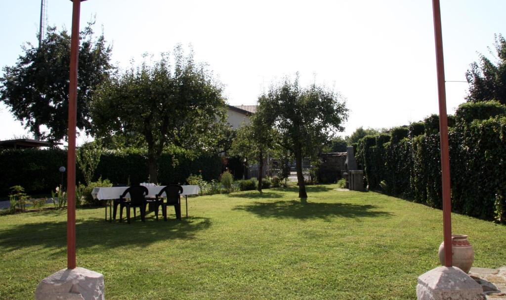 Zahrada ubytování Casa Griunit