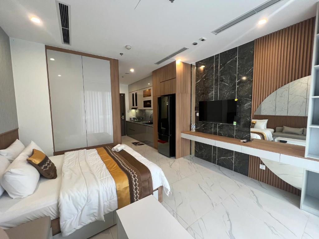 Photo de la galerie de l'établissement Vinhomes Grand Park Studio Chillin Home, à Long Bình