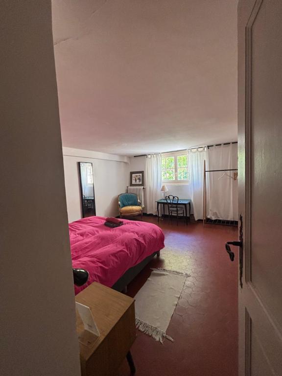 Villa Tricia Cannes - 带花园和共用浴室的标准双人室