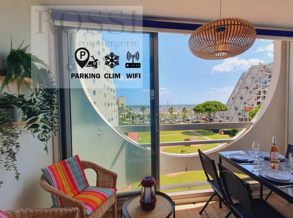 Belle vue au Fidji avec Parking privé Clim et Wifi - ROSSIconciergerie - Linge inclus