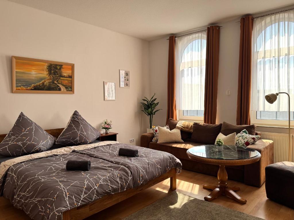 Χώρος καθιστικού στο Blunest Apartment 3