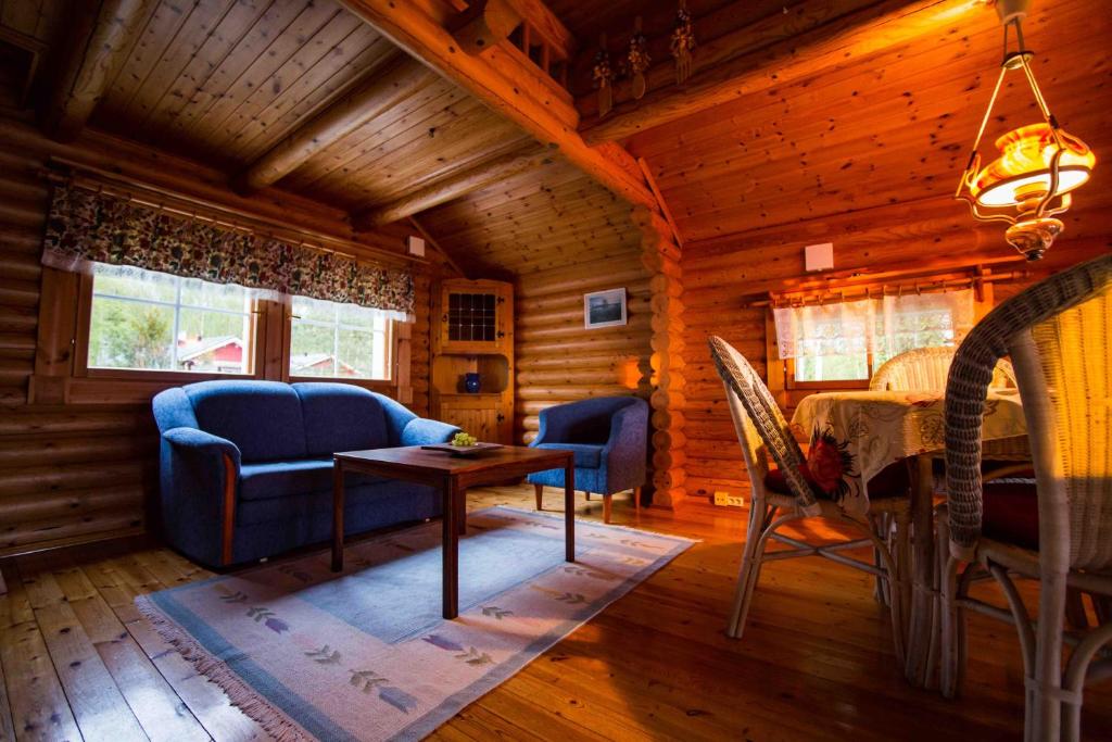 Posezení v ubytování Villa Solstrand